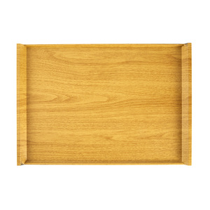ถาดเสิร์ฟลายไม้ทรงสี่เหลี่ยมสำหรับโรงแรม อาหาร กาแฟ ชา - Product Image 2