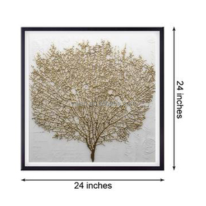 Stile nordico dorato ricco albero immagine luce pittura a olio <span class=keywords><strong>su</strong></span> <span class=keywords><strong>tela</strong></span> <span class=keywords><strong>poster</strong></span> e stampe Cuadros immagini di arte della parete per il soggiorno - Product Image 2