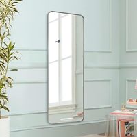 Miroir Mural Personnalisé pour Décoration Intérieure, Léger, Auto-Adhésif, Flexible et Incassable, Idéal Salle de Bain, Maquillage et Décoration de Maison