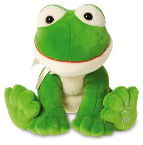 Plush Frog Stuffed Animal Cute Frog Soft Toy Gift for Kids Girlfriend