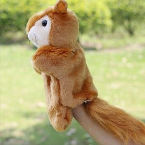 Marionetas <span class=keywords><strong>de</strong></span> mano <span class=keywords><strong>de</strong></span> <span class=keywords><strong>ardilla</strong></span> en forma <span class=keywords><strong>de</strong></span> Animal para niños, peluche <span class=keywords><strong>de</strong></span> dibujos animados promocional - Product Image 5