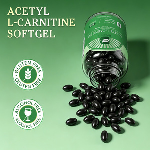 Cápsulas Blandas de L-Carnitina Tartrato <span class=keywords><strong>85mg</strong></span> OEM, Aminoácido para Energía, Metabolismo de Grasas, Rendimiento Deportivo, Sin Gluten ni Alcohol - Product Image 2