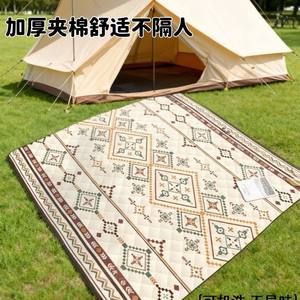 Alfombra de Picnic Portátil, Alfombra para Exteriores, Camping, Playa, Césped, Antideslizante, Resistente a la Humedad, Tela Oxford, Diseño Rectangular de Dibujos Animados - Product Image 5