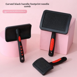 Cepillo de Aseo para Mascotas de Acero Inoxidable, Cepillos de Limpieza de Pelo de Lujo para Gatos y Perros - Product Image 4