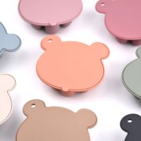 Nouveau moule à glaçons en silicone en forme d'ours pour sucettes glacées au lait maternel pour bébé