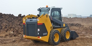 Chargeuse compacte chinoise 48KW 3 tonnes, chargeuse <span class=keywords><strong>sur</strong></span> pneus 0,4m3, mini-chargeuse compacte 365A 365B avec lame à <span class=keywords><strong>neige</strong></span>, prix abordable - Product Image 2