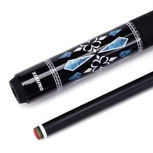 高品位カーボンビリアードキュー147cmステンレス鋼インターフェースファームとタイト11.5mm/12.5mmチップ1/2スプリット - Product Image 4