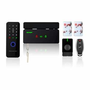 13.56mhz RFid & फिंगरप्रिंट ग्लास दरवाजा एक्सेस कंट्रोलर स्टैंडअलोन वायरलेस किट के साथ स्टैंडअलोन वायरलेस किट - Product Image 6