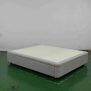 Base de <span class=keywords><strong>Cama</strong></span> Otomana de Perfil Bajo con Almacenamiento, Tamaño Personalizado, Tapizada en Tela Premium, Sin Cabecera, Ahorro de Espacio, con Sistema de Elevación - Product Image 1