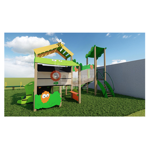 Juego de Toboganes para Niños para Exteriores, Equipo de Juego de Grado Comercial para Escalar y Deslizarse, para <span class=keywords><strong>Parques</strong></span>, Escuelas, Jardines - Product Image 2