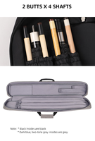 Étui de queue de billard en tissu Oxford classique 2B*4S personnalisé en gros - Léger, durable, robuste et abordable