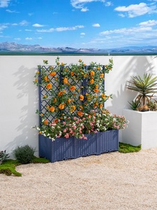 3 uds caja <span class=keywords><strong>de</strong></span> plantación <span class=keywords><strong>de</strong></span> jardín cama <span class=keywords><strong>de</strong></span> flores <span class=keywords><strong>de</strong></span> jardín con cama <span class=keywords><strong>de</strong></span> enrejado - Product Image 5
