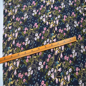 ผ้าเครปเดอจีนสำหรับเสื้อเชิ้ตการออกแบบดอกไม้ผ้าแมนราราราที่นิยมวัสดุเงียบสงบสบายความรู้สึกพิมพ์ลาย - Product Image 6