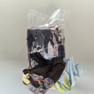 Trapos de Limpieza Industriales de Algodón 100% de Colores Mezclados, Paños de Trapos con 10KG, 25KG, 100KG de Trapos de Camiseta de Colores - Product Image 1