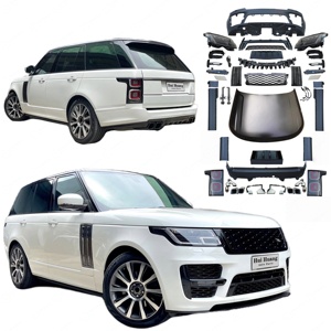 ชุดแต่ง Facelift Refit Retrofit สำหรับ Land <span class=keywords><strong>Rover</strong></span> <span class=keywords><strong>Range</strong></span> <span class=keywords><strong>Rover</strong></span> L405 ปี 2013 2014 2015 2016 2017 อัพเกรดเป็นรุ่นปี 2022 สไตล์ SVO - Product Image 1