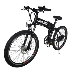 Precio barato potente E-bike 36V 350W 500W 36V batería de iones de litio 26 pulgadas Ebike bicicleta eléctrica plegable más barata de China para niñas