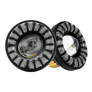 ไฟสปอร์ตไลท์มอเตอร์ไซค์แบบลูกปัดเดี่ยว JHS-MO-249 สีเหลืองขาว RGB ปรับรูรับแสงได้ ความเข้มแสงสูง ไฟเสริมด้านหน้า สำหรับการติดตั้งเพิ่มเติมและอัปเกรด - Product Image 2