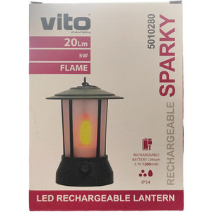 Rechargeable LED <b>Lantern</b> 5W 5VDC 1600K Warm Light Camping <b>Lamp</b> - Product Image 3