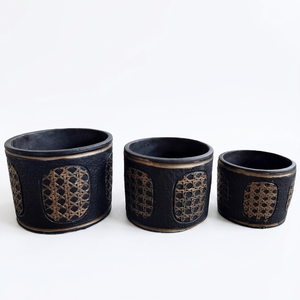 High Quality Home Decor <b>Small</b> Mini Cement Concrete Pots for Plants <b>Garden</b> Use Lightweight Durable European Style Wholesale - Product Image 1