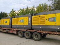 Compresseur d'air à vis diesel portable Atlas Copco Y1300 25 bar 32 M³/min 300kW pour l'exploitation minière et la construction