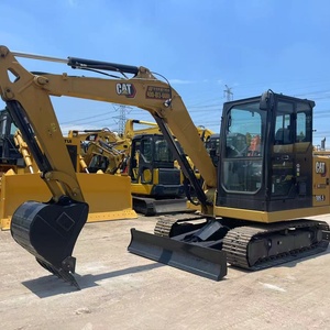 Energy-Saving Design Low-Noise <b>Fish</b> Pond Expansion Digging 5.5 Ton CAT 305.5E2 Used Mini Track Excavator - Product Image 4