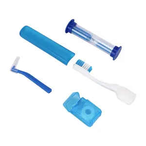 Kit oral de higiene oral azdent, kit ortodôntico com clareamento dos dentes