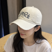 Casquettes Dad Hat en gros, brodées, à calotte souple, avec lettres, pour hommes et femmes