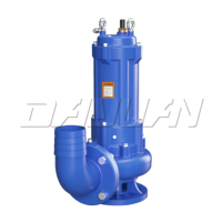 Pompe à eau sale DAYUAN WQ 5,5 kW 380 V en fonte, non obstruante, triphasée, à haut débit, submersible pour eaux usées