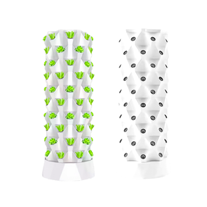 Otlar meyve sebze tohumları için plastik kaplar ile Modern kapalı Aeroponic bahçe kulesi zamanlayıcı adaptörü tohumlama cibinlik içerir - Product Image 6