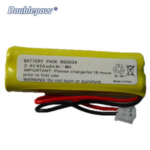 Customizable <span class=keywords><strong>3</strong></span>,6 v 2000mAh NiMH battery with plug - Product Image 2