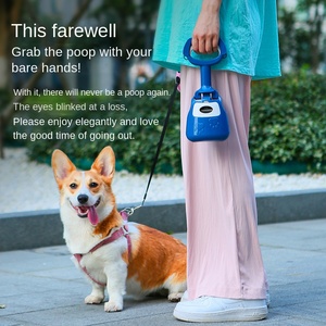 <span class=keywords><strong>Pala</strong></span> portátil ecológica <span class=keywords><strong>para</strong></span> recoger caca de perro, venta al por mayor, <span class=keywords><strong>pala</strong></span> de plástico <span class=keywords><strong>para</strong></span> excrementos de perro de peluche, cuidado de mascotas 2 en 1 con bolsas <span class=keywords><strong>para</strong></span> caca de baño - Product Image 3