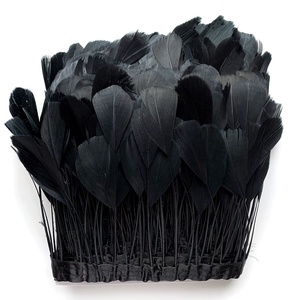 Plumas de Ganso Teñidas con Borde Deshilachado Grande, Accesorios de Ropa al por Mayor, Materiales para Decoración de Coronas, Manualidades DIY para la Cabeza, Artesanías de Carnaval - Product Image 5