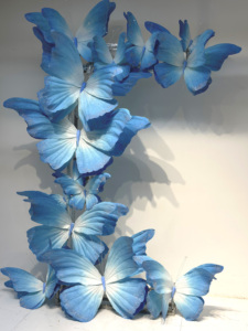 Vente flash W-03 : Papillons géants personnalisés faits à la main en papier pour décorations de mariages et événements - Product Image 4