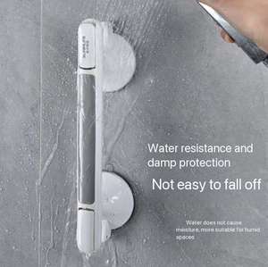 Main courante de salle de bain à bride en plastique ABS Nylon en acier inoxydable pour les hôpitaux handicapés - Product Image 1