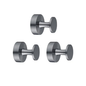 Gancio appendiabiti singolo da parete indipendente, rotondo, cromato, in rame, di lusso, ad alta capacità di carico, per <span class=keywords><strong>ingresso</strong></span> e ripostiglio - Product Image 5
