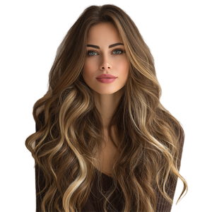 ลดราคา! วิกผมลูกไม้ด้านหน้าสีแดงส้ม แบบลอนคลื่น สีเหลือง สำหรับคอสเพลย์ วิกผมสังเคราะห์แบบไม่ต้องใช้กาว ทนความร้อน - Product Image 6