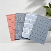 Panneaux muraux sandwich, système de bardage extérieur à isolation avancée, panneaux décoratifs pour la construction de bâtiments écologiques
