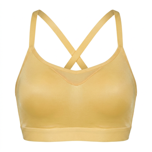 Sujetador Deportivo Cómodo para Mujer, Elástico, Sin Varillas, para Fitness, Entrenamiento, Yoga y Ejercicio - Product Image 1