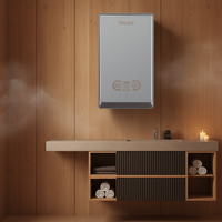 Chauffe-eau électrique instantané intelligent sans réservoir avec écran LED et commande tactile, économe en énergie pour usage domestique et hôtelier