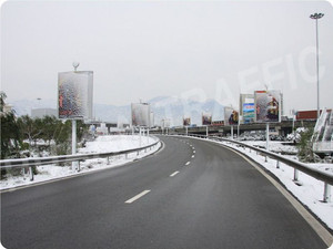 מחיר תחרותי אבץ מצופה פלדה מגולוון יד כביש מגן רכבת w קרן רכבת התרסקות בטיחות תנועה עבור אפריקה - Product Image 5