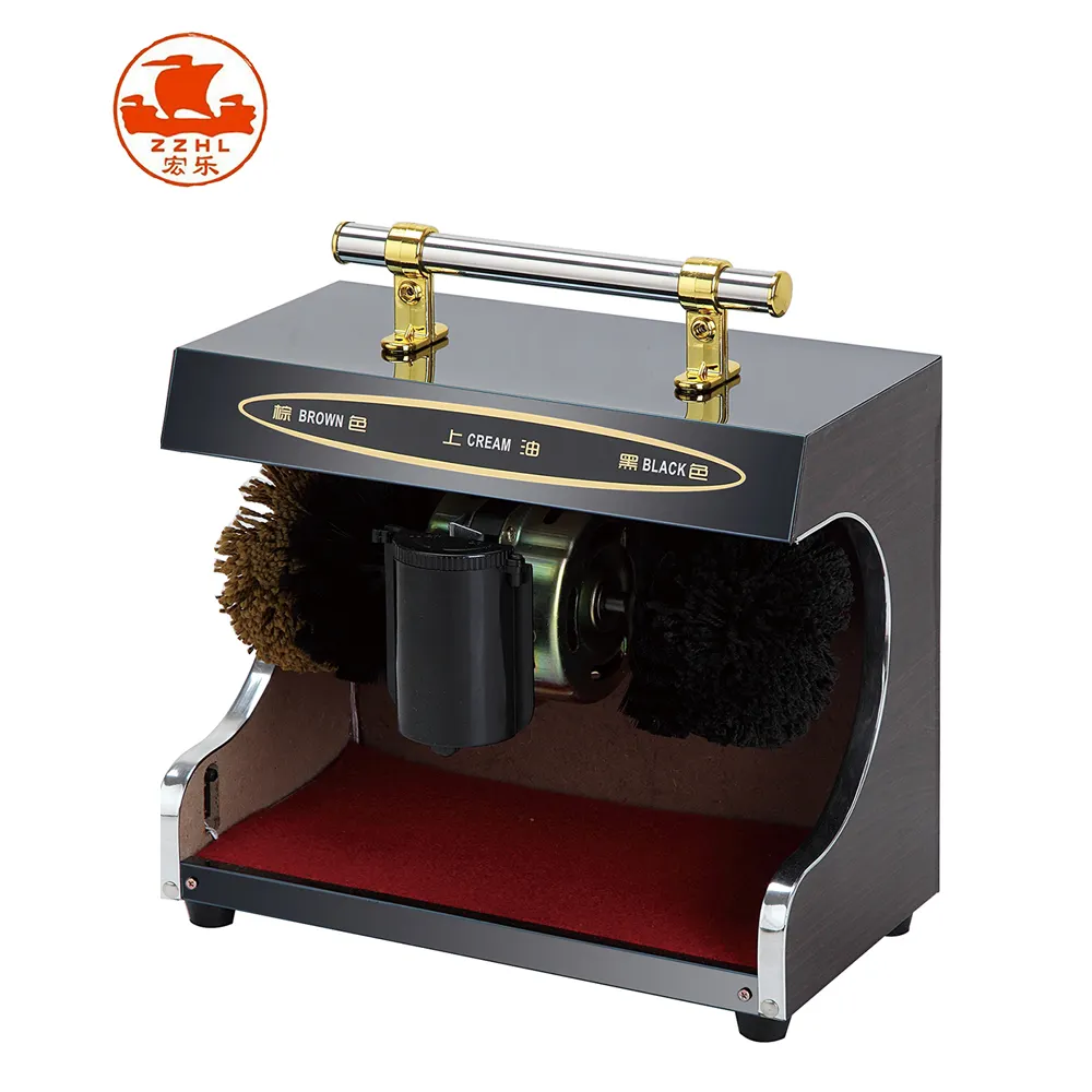 Auto shoe polish machinery shoe polisher for home use and hotel low price