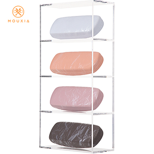 Étui rigide <span class=keywords><strong>pour</strong></span> lunettes en cuir PU, boîte <span class=keywords><strong>de</strong></span> rangement portable <span class=keywords><strong>pour</strong></span> lunettes, étui à lunettes <span class=keywords><strong>pour</strong></span> la mode et l'usage quotidien - Product Image 1