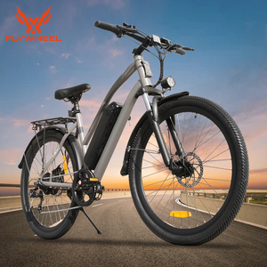 Vélo électrique de ville à cadre basse pour femmes, alimenté par une batterie au lithium 10,4 Ah 36 V, avec moteur à moyeu 525peak et batterie intégrée - Product Image 1
