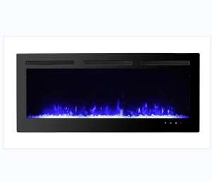 <span class=keywords><strong>Chimenea</strong></span> Eléctrica KONWIN <span class=keywords><strong>de</strong></span> <span class=keywords><strong>Pared</strong></span> y <span class=keywords><strong>de</strong></span> Pie, Inserto <span class=keywords><strong>de</strong></span> <span class=keywords><strong>Chimenea</strong></span> <span class=keywords><strong>de</strong></span> 50 Pulgadas con Control Remoto, Calentador <span class=keywords><strong>de</strong></span> Ambiente - Product Image 1