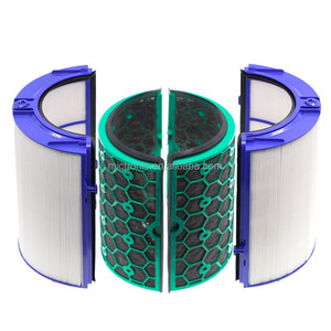 Filtro Purificador de Aire de Carbón Activado Compatible con <span class=keywords><strong>Dyson</strong></span> HP04 TP04 <span class=keywords><strong>DP04</strong></span> TP05 DP05, Sellado, de Dos Etapas, <span class=keywords><strong>Pure</strong></span> <span class=keywords><strong>Cool</strong></span> Fan 968707-04 - Product Image 1