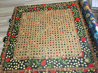 Tapis de Mahjong Antidérapant, Durable, Luxueux et Moderne en Néoprène/Polyester, Doux, Pliable, Écologique, pour Tuiles et Cartes, En Stock