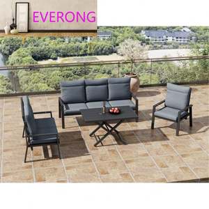 Fabricant direct <span class=keywords><strong>de</strong></span> meubles d'extérieur, table en <span class=keywords><strong>aluminium</strong></span> réglable en hauteur, canapé inclinable pour <span class=keywords><strong>jardin</strong></span>, balcon, cour - Product Image 3