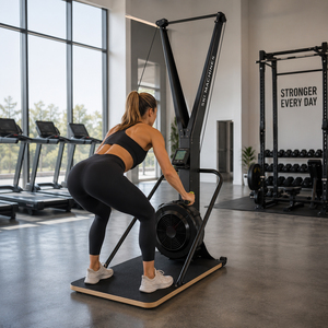 Máquina de Esquí Ergométrica Profesional Comercial con Resistencia al Viento Ajustable, Simulador de Esquí para Interiores, Equipo de Gimnasio, Fitness - Product Image 1