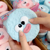 Smilegogo Sausage Brother Snow Rice Cracker Squishy Slow Rising PU Foam Soft Squeeze Sensory Fidget Stress Relief Bulk Wholesale