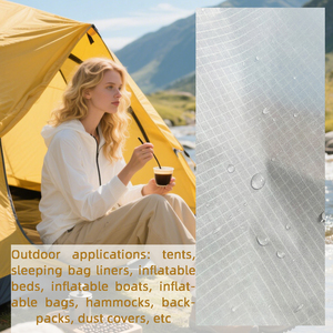 sacchetto da letto per tenda all'aperto all'ingrosso di qualità 30DNylon66 anti-strappo 100% tessuto di nylon - Product Image 5